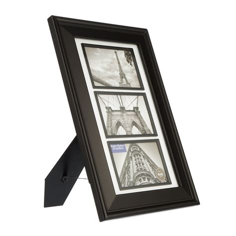 three opening 4x6 picture frame